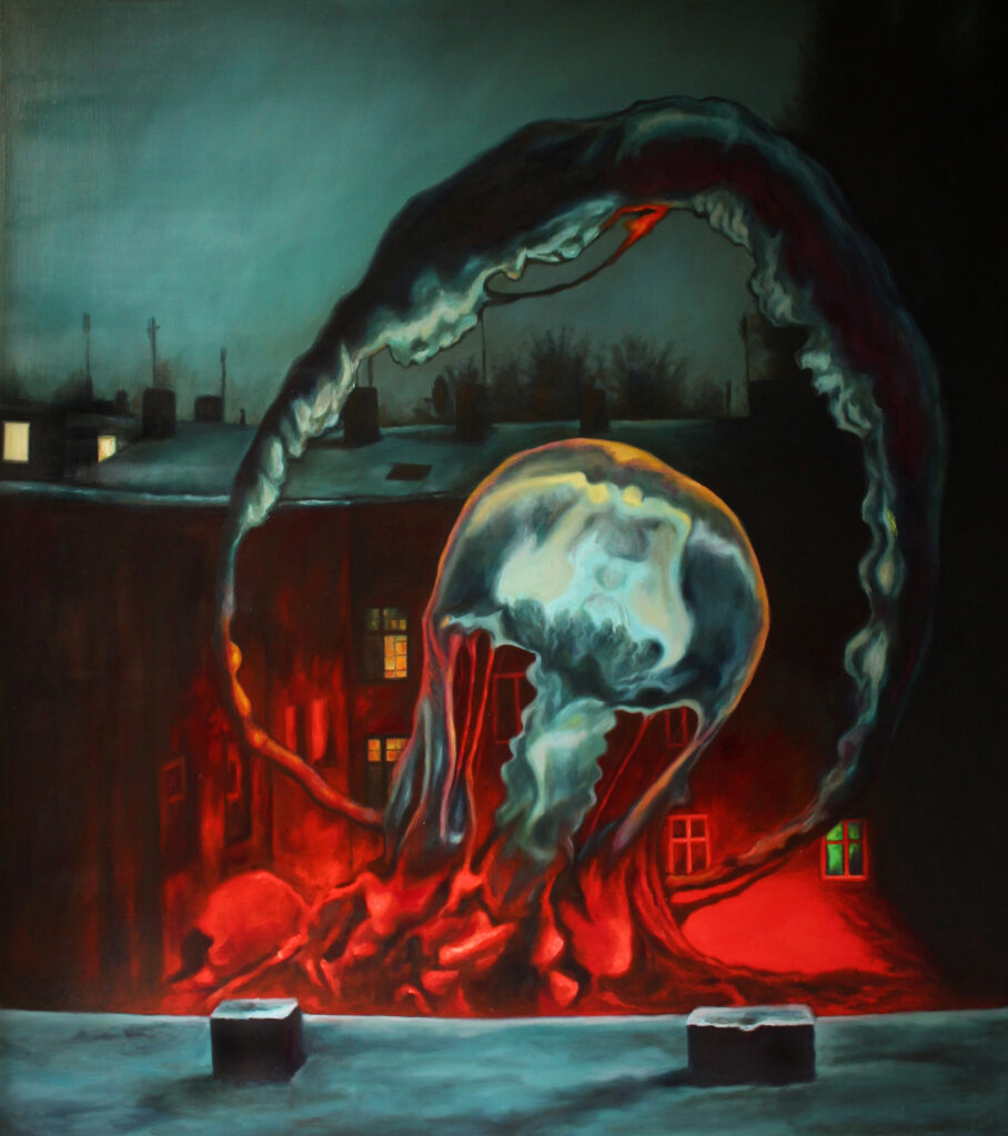 Obraz olejowy. Autor: Wojciech Stachura