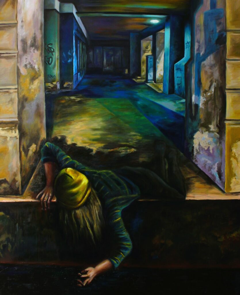 Obraz olejowy. Autor: Wojciech Stachura