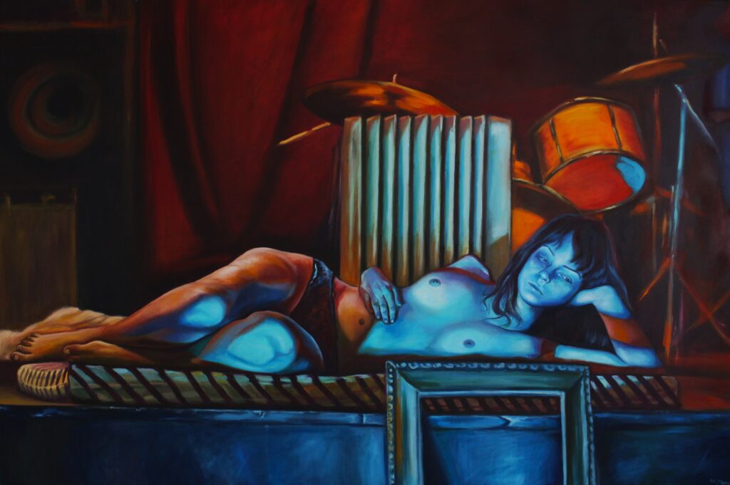 Obraz olejowy. Autor: Wojciech Stachura