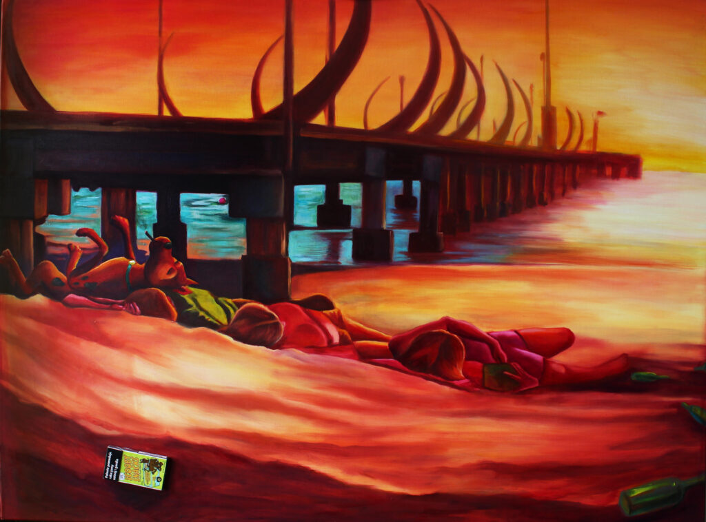 Obraz olejowy. Autor: Wojciech Stachura