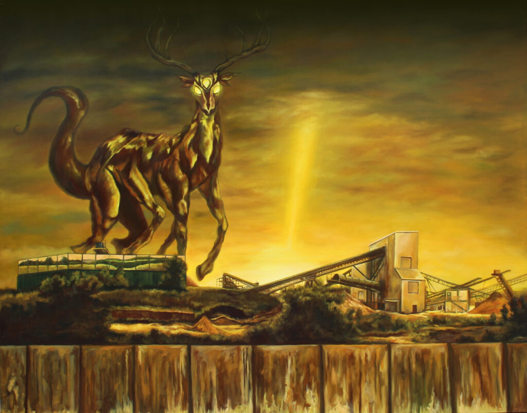 Obraz olejowy. Autor: Wojciech Stachura