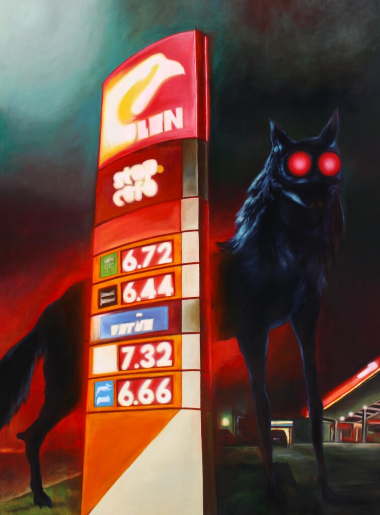 Obraz olejowy. Autor: Wojciech Stachura