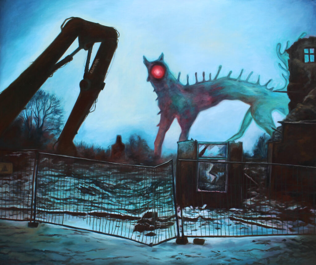 Obraz olejowy. Autor: Wojciech Stachura