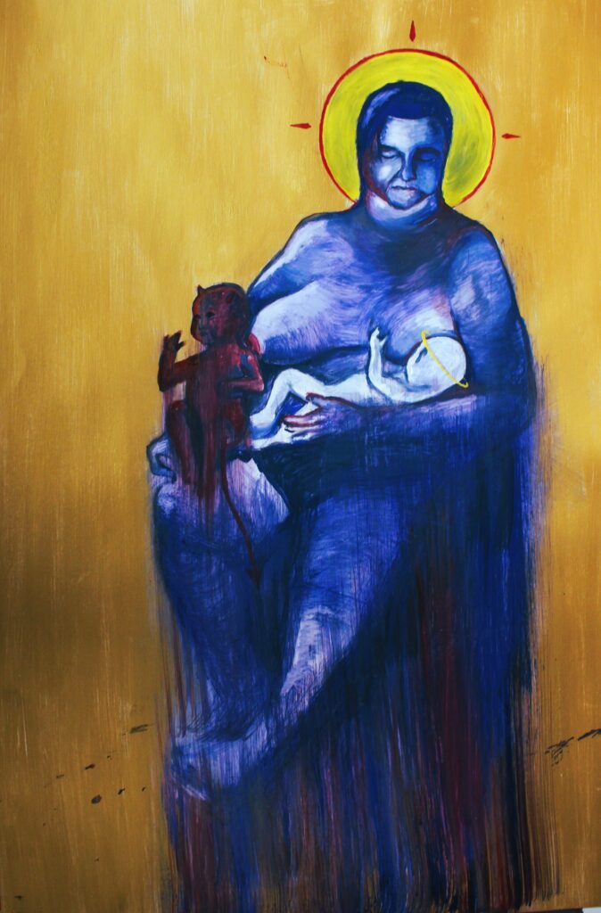 Obraz olejowy. Autor: Wojciech Stachura