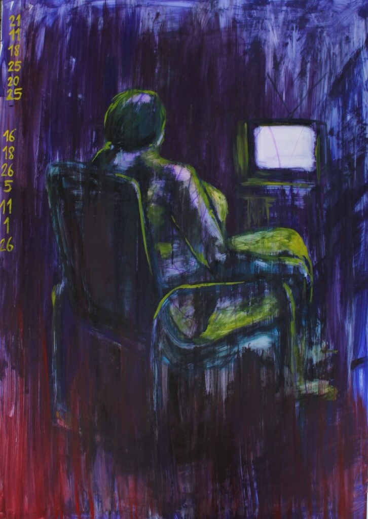 Obraz olejowy. Autor: Wojciech Stachura