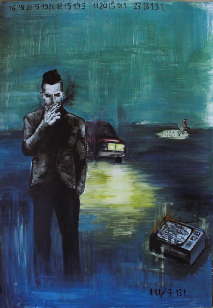 Obraz olejowy. Autor: Wojciech Stachura