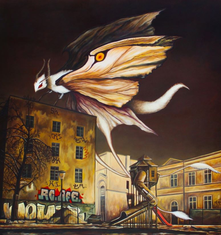 Obraz olejowy. Autor: Wojciech Stachura